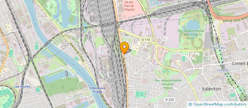 localisation de l'entreprise MONSIEUR ENZO GANGA  VILLENEUVE-SAINT-GEORGES