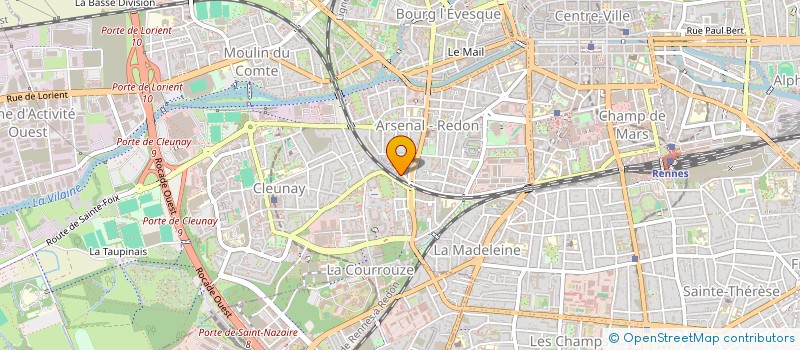 localisation de l'entreprise MONSIEUR ENZO GARNIER  RENNES