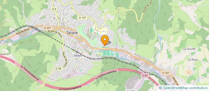 localisation de l'entreprise MONSIEUR ENZO GATANI  TARARE