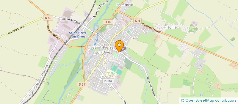 localisation de l'entreprise MONSIEUR ENZO GENTILUCCI  SAINT-PIERRE-EN-AUGE