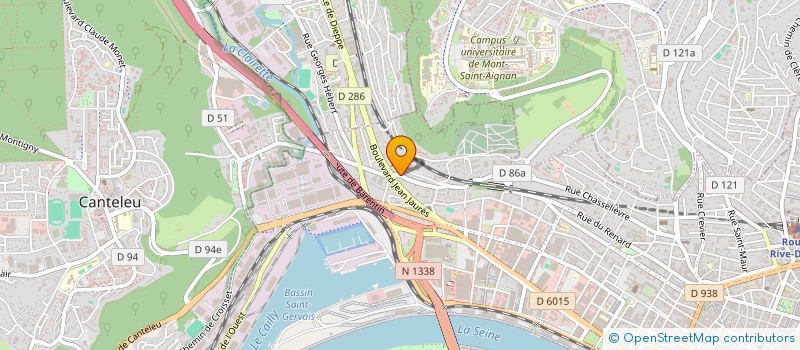 localisation de l'entreprise MONSIEUR ENZO GERVAIS à ROUEN