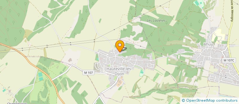 localisation de l'entreprise MONSIEUR ENZO GESLIN  HAUTEVILLE-LES-DIJON
