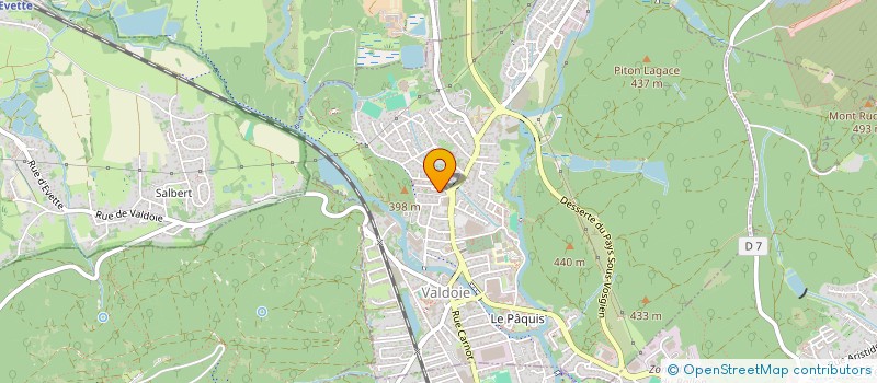 localisation de l'entreprise MONSIEUR ENZO GHANEMI--TOURNIER  VALDOIE