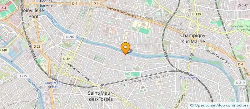 localisation de l'entreprise MONSIEUR ENZO GHIELMETTI à SAINT-MAUR-DES-FOSSES