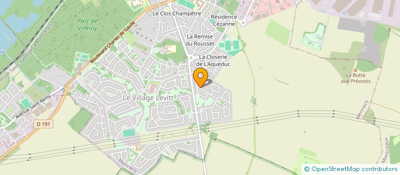 localisation de l'entreprise MONSIEUR ENZO GILBERT à MENNECY