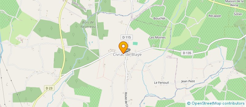 localisation de l'entreprise MONSIEUR ENZO GIMENEZ  CIVRAC-DE-BLAYE