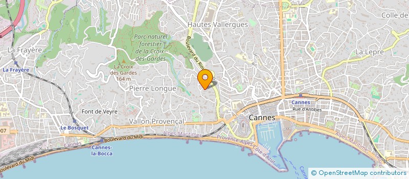 localisation de l'entreprise MONSIEUR ENZO GIOE à CANNES