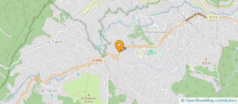 localisation de l'entreprise MONSIEUR ENZO GIOVINAZZO  PEYMEINADE