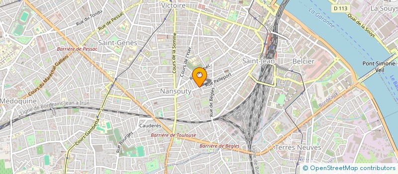 localisation de l'entreprise MONSIEUR ENZO GIRAMELLI  BORDEAUX