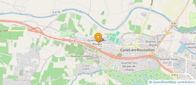 localisation de l'entreprise MONSIEUR ENZO GIRARDOT  CANET-EN-ROUSSILLON