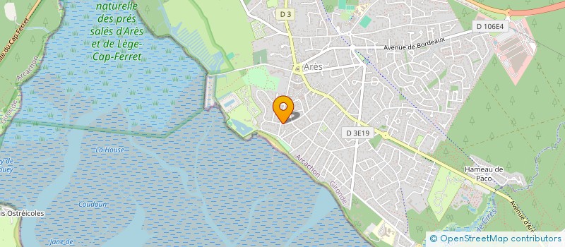 localisation de l'entreprise MONSIEUR ENZO GIRAUD  ARES