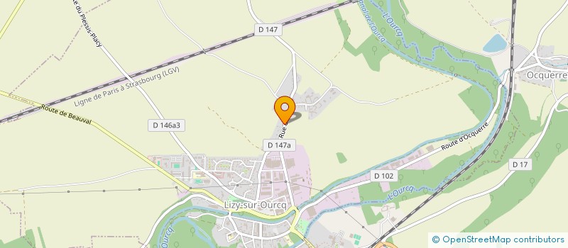 localisation de l'entreprise MONSIEUR ENZO GODENIR  LIZY-SUR-OURCQ