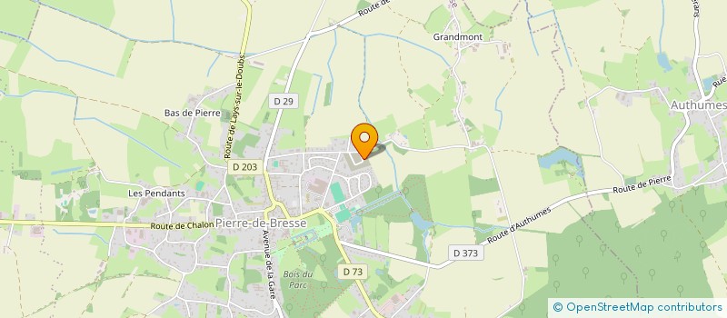 localisation de l'entreprise MONSIEUR ENZO GOLLIN  PIERRE-DE-BRESSE