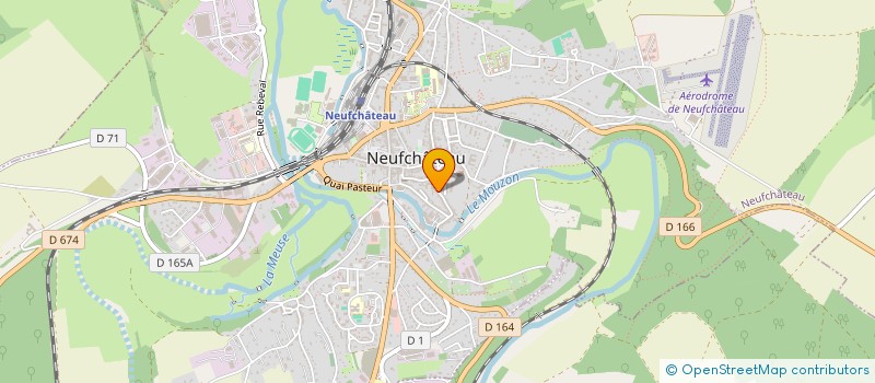 localisation de l'entreprise MONSIEUR ENZO GONZALEZ ALVAREZ  NEUFCHATEAU