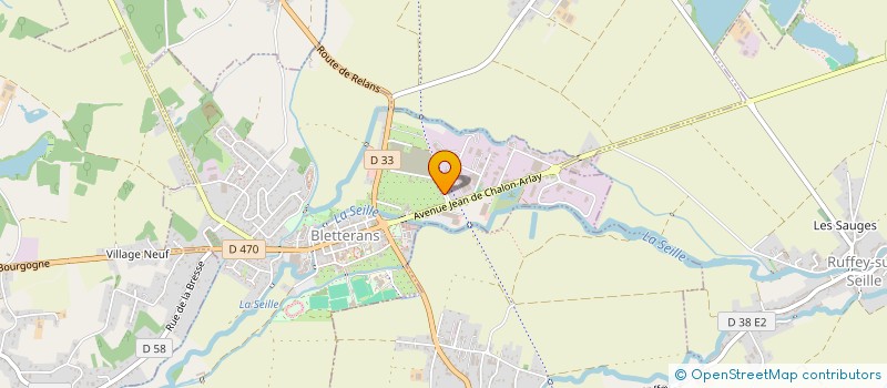 localisation de l'entreprise MONSIEUR ENZO GORA  BLETTERANS