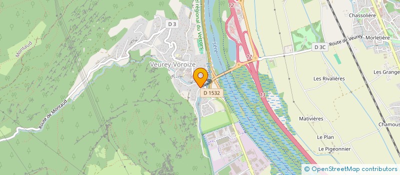 localisation de l'entreprise MONSIEUR ENZO GORGOGLIONE  VEUREY-VOROIZE