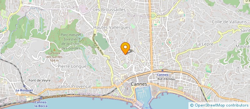 localisation de l'entreprise MONSIEUR ENZO GRIZETTI  CANNES