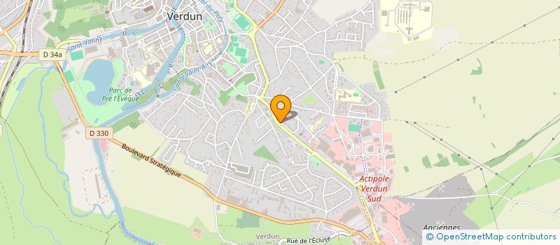 localisation de l'entreprise MONSIEUR ENZO GROSJEAN à VERDUN
