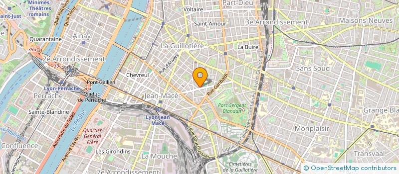 localisation de l'entreprise MONSIEUR ENZO GUERIN  LYON