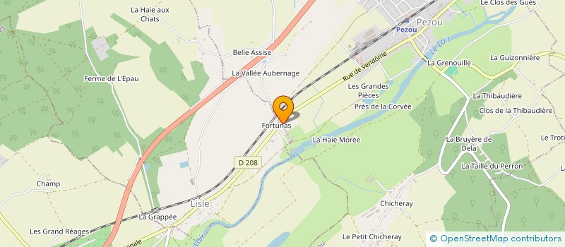 localisation de l'entreprise MONSIEUR ENZO GUILLEMIN  PEZOU