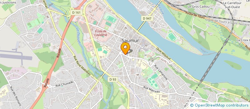 localisation de l'entreprise MONSIEUR ENZO GUYOT  SAUMUR