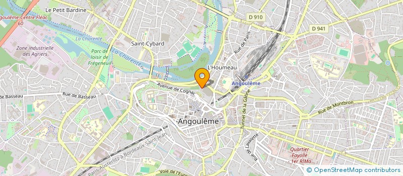 localisation de l'entreprise MONSIEUR ENZO HACINI à ANGOULEME