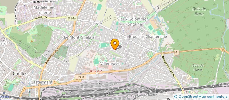 localisation de l'entreprise MONSIEUR ENZO HERMANT  CHELLES