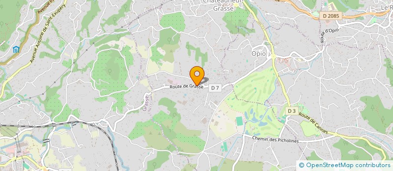 localisation de l'entreprise MONSIEUR ENZO HERRERA  CHATEAUNEUF-GRASSE