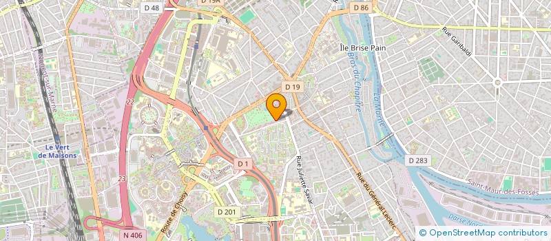 localisation de l'entreprise MONSIEUR ENZO HODEBAR  CRETEIL