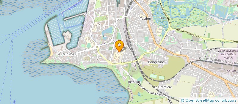 localisation de l'entreprise MONSIEUR ENZO HOMINAL  LA ROCHELLE