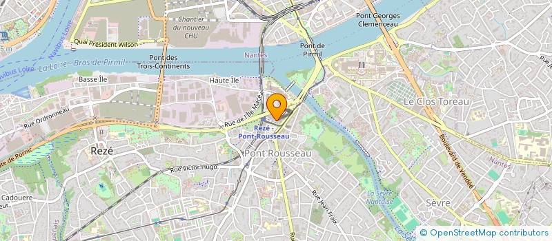 localisation de l'entreprise MONSIEUR ENZO HUCHET  REZE