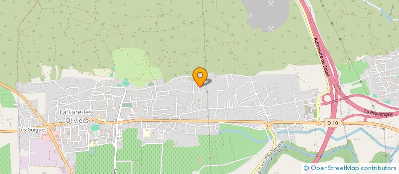 localisation de l'entreprise MONSIEUR ENZO HUESO  LA FARE-LES-OLIVIERS