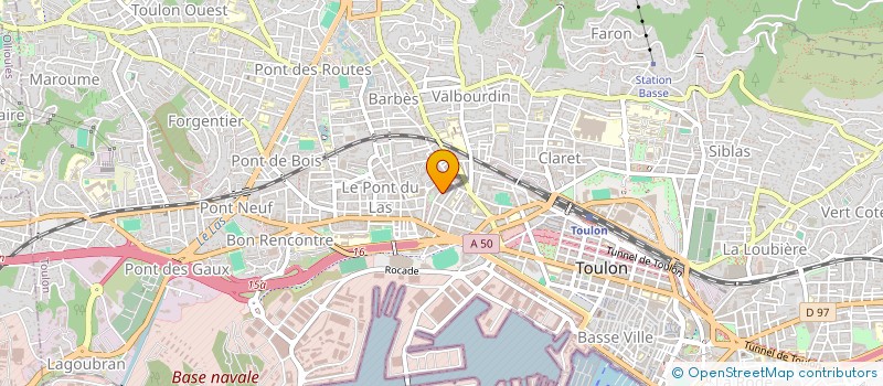 localisation de l'entreprise MONSIEUR ENZO HUMBERT  TOULON