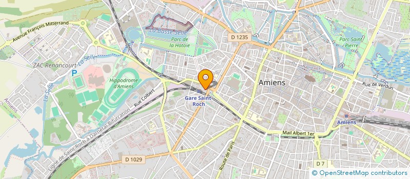 localisation de l'entreprise MONSIEUR ENZO HURTEL--DEPARIS  AMIENS