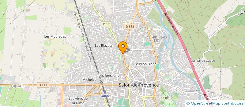 localisation de l'entreprise MONSIEUR ENZO IMBERT à SALON-DE-PROVENCE