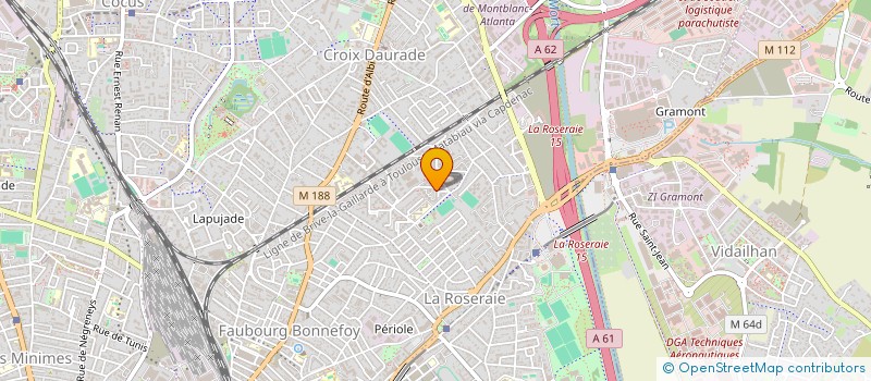 localisation de l'entreprise MONSIEUR ENZO JEAN  TOULOUSE