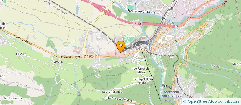 localisation de l'entreprise MONSIEUR ENZO JOUBERT  SAINT-GERVAIS-LES-BAINS