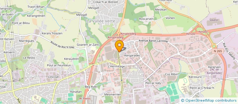 localisation de l'entreprise MONSIEUR ENZO JOUSSEAU  GOUESNOU