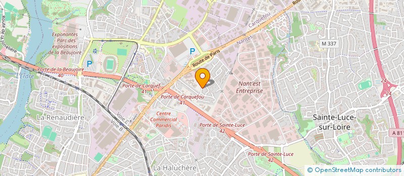 localisation de l'entreprise MONSIEUR ENZO JULLIOT à NANTES