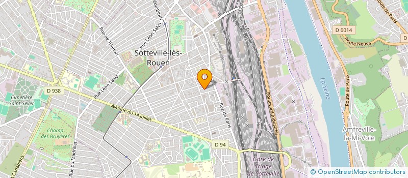 localisation de l'entreprise MONSIEUR ENZO KANTE  SOTTEVILLE-LES-ROUEN