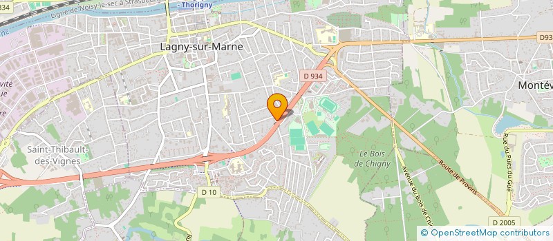 localisation de l'entreprise MONSIEUR ENZO KIANGEBENI KIASONGA MATONDO  LAGNY-SUR-MARNE