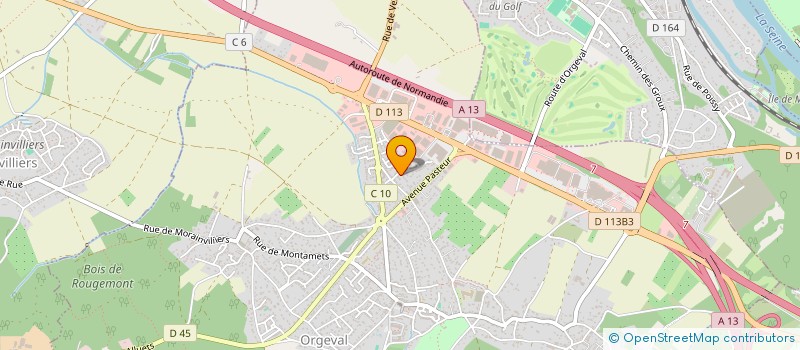 localisation de l'entreprise MONSIEUR ENZO KRINITZKI à ORGEVAL