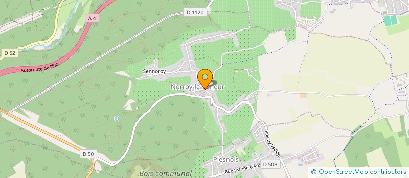 localisation de l'entreprise MONSIEUR ENZO LA MONACA  NORROY-LE-VENEUR