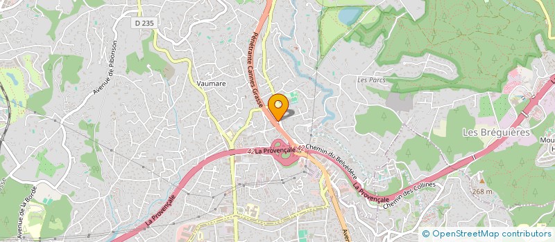 localisation de l'entreprise MONSIEUR ENZO LACOUCHE  MOUGINS