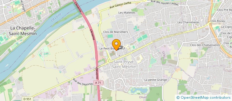 localisation de l'entreprise MONSIEUR ENZO LADOUR à SAINT-PRYVE-SAINT-MESMIN