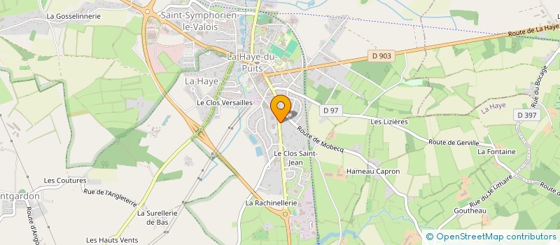 localisation de l'entreprise MONSIEUR ENZO LAGRANGE  LA HAYE