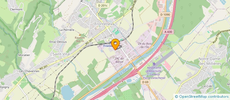 localisation de l'entreprise MONSIEUR ENZO LAMBERT  FRONTENEX