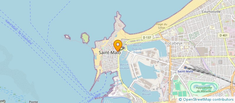 localisation de l'entreprise MONSIEUR ENZO LAME à SAINT-MALO