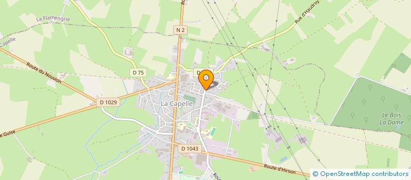 localisation de l'entreprise MONSIEUR ENZO LANCIEN  LA CAPELLE