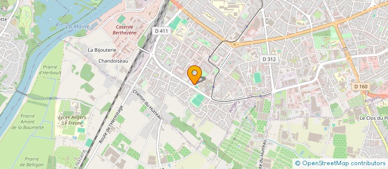 localisation de l'entreprise MONSIEUR ENZO LE GOFF à ANGERS